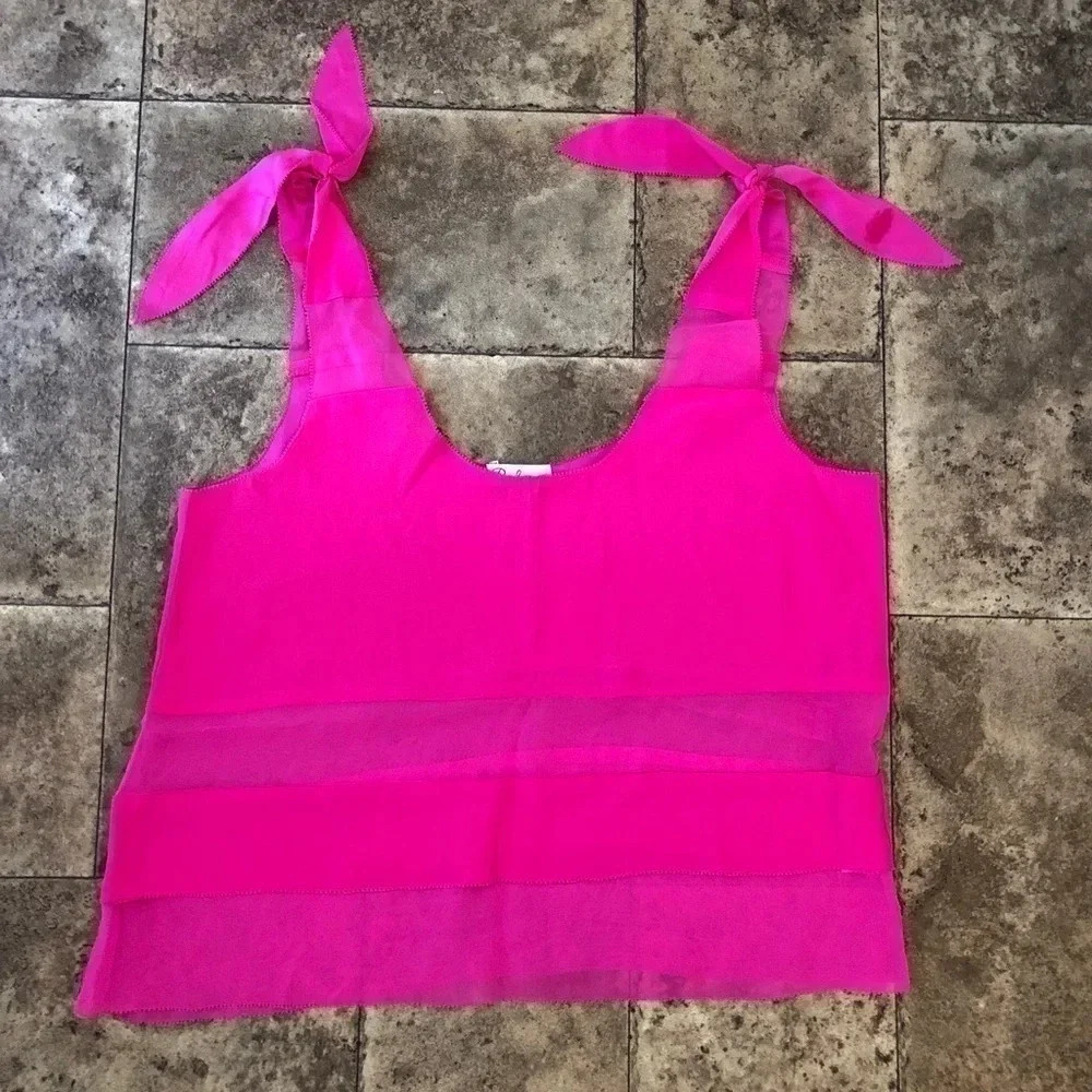Women's Parker 100% Silk Tank Top - Sz. XS